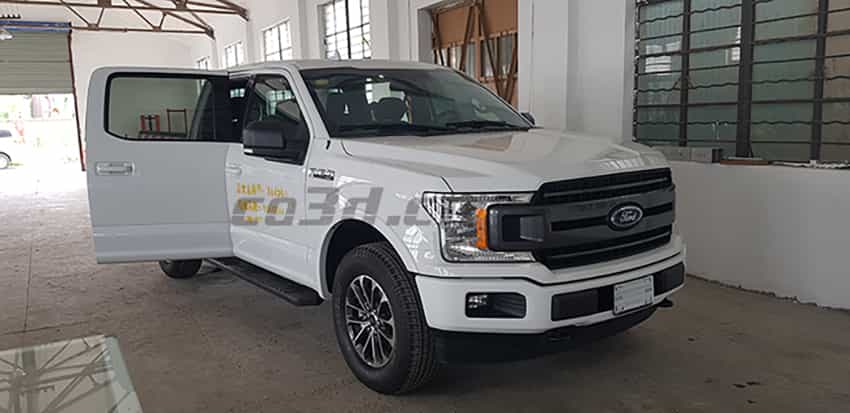 華朗三維掃描儀-福特汽車車箱掃描現(xiàn)場(chǎng)