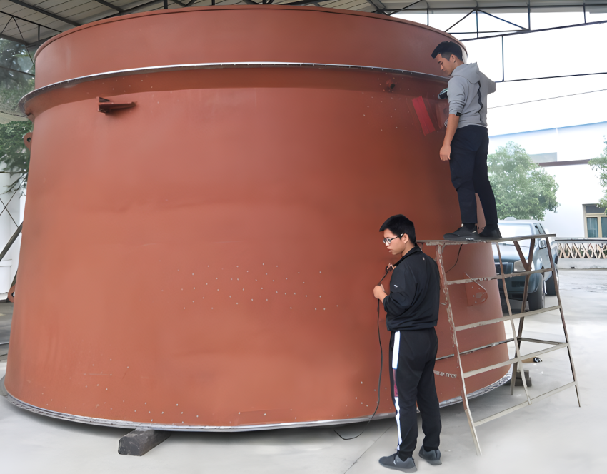 大型汽輪機艙體三維掃描