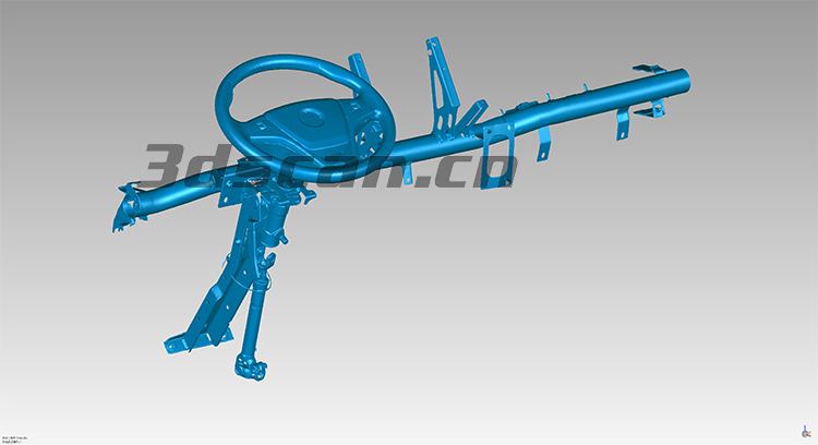 汽車方向盤逆向掃描