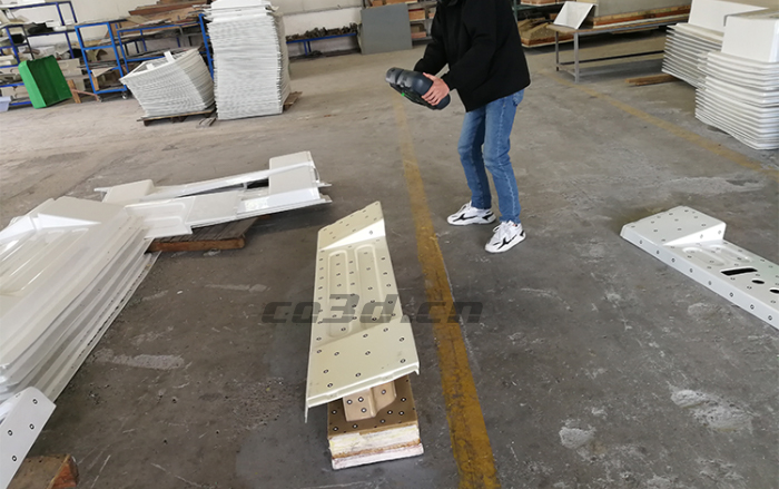 觀光車部件三維掃描