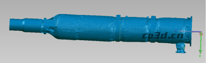 尾氣催化器三維掃描 尾氣催化器三維掃描