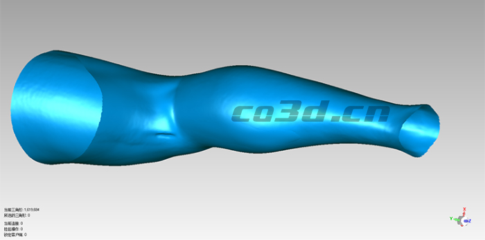 人體腿部三維掃描