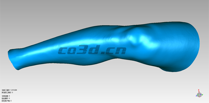 人體腿部三維掃描