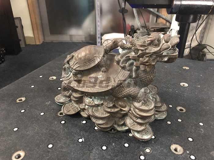 古文物“龍龜獸”三維掃描