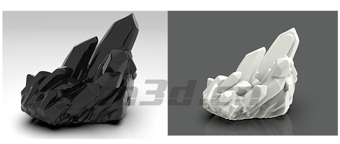 工藝品“水晶”三維掃描