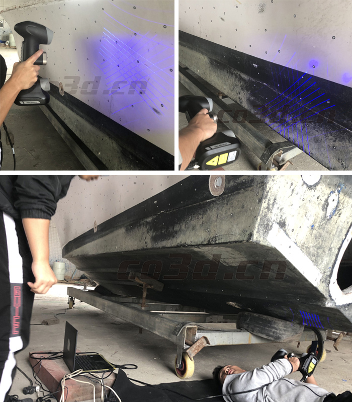 游艇船艙三維掃描方案