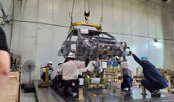 Three-dimensional inspection of automobile inspection mold Three-dimensional inspection of automobile inspection mold