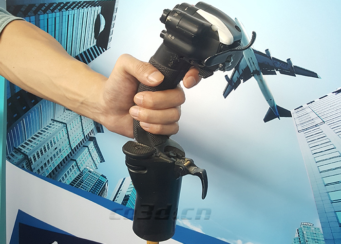 蘇27戰(zhàn)斗機(jī)操縱桿三維檢測