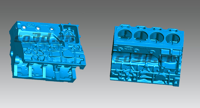 汽車發(fā)動機(jī)缸體三維檢測