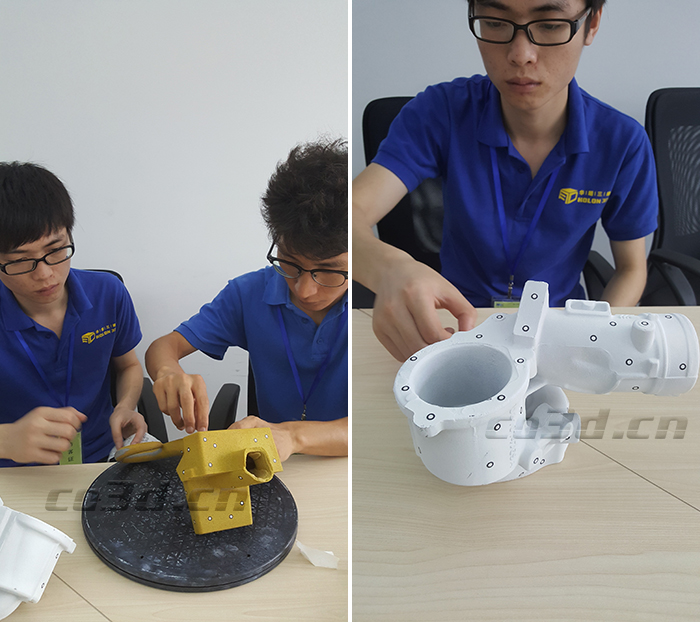 汽車渦輪增壓器零部件三維檢測(cè)