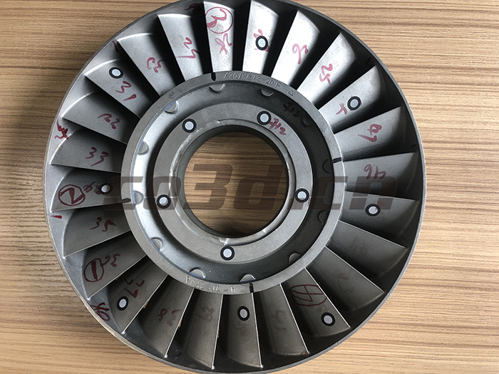 飛機(jī)引擎葉輪三維掃描案例