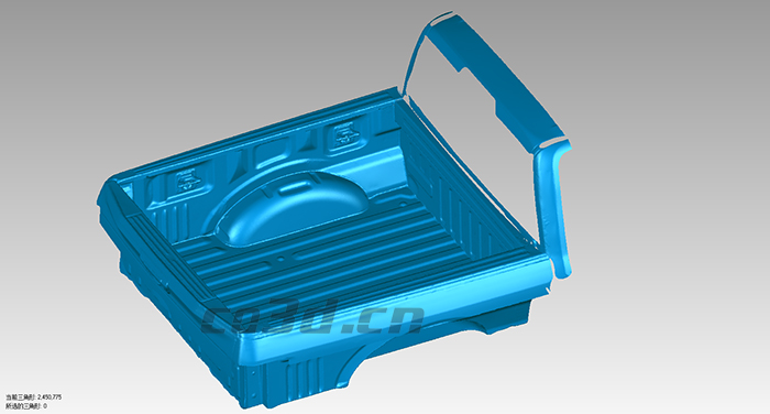 福特汽車車斗、腳墊掃描方案