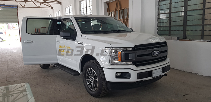 福特汽車車斗、腳墊掃描方案