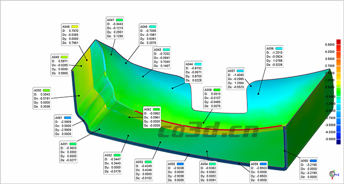 輕軌模具三維掃描案例