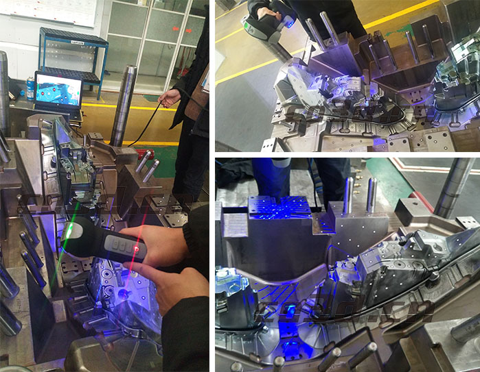 汽車車燈模具三維檢測(cè)案例