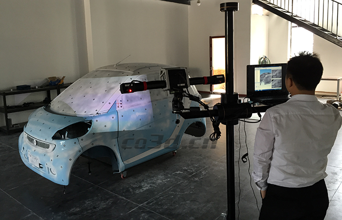 奔馳汽車(chē)逆向三維掃描