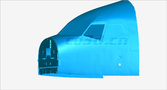 波音飛機機頭逆向設計