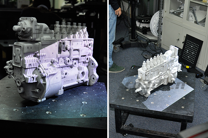 噴油泵三維掃描