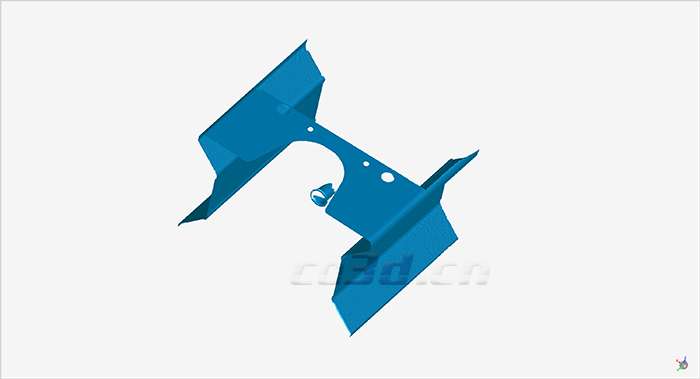 數(shù)控液壓模鍛錘三維檢測(cè)