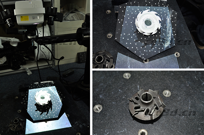 潛油電泵葉導(dǎo)輪三維檢測