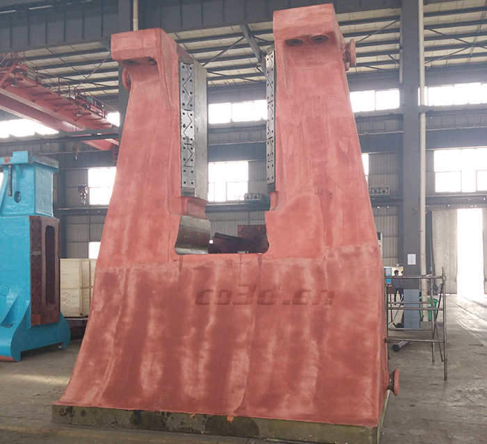 數(shù)控液壓模鍛錘三維檢測(cè)