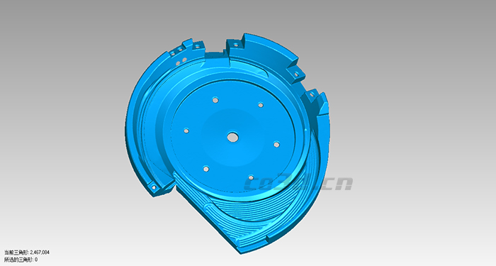 光學(xué)儀器精密配件三維掃描