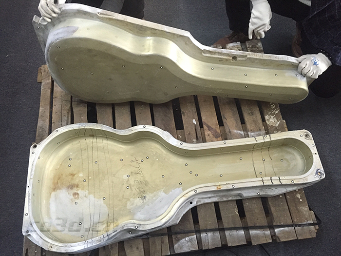 吉他樂器盒模具三維掃描案例