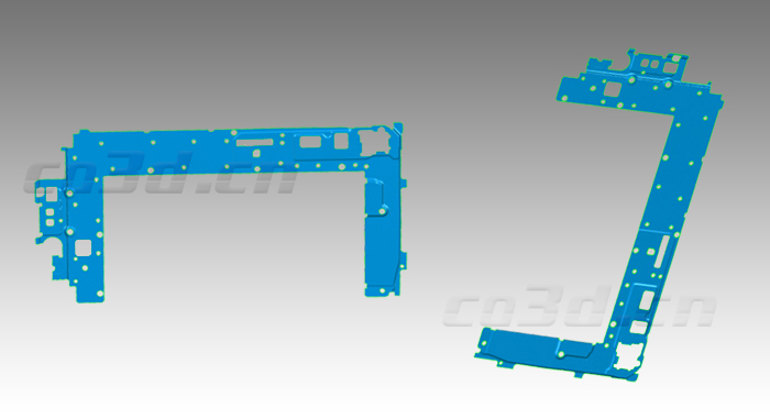 手機精密沖壓件三維掃描