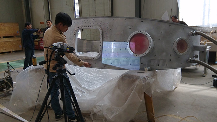 核裝置三維檢測