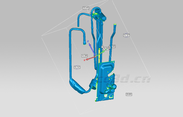 美的空調(diào)管路三維檢測(cè)