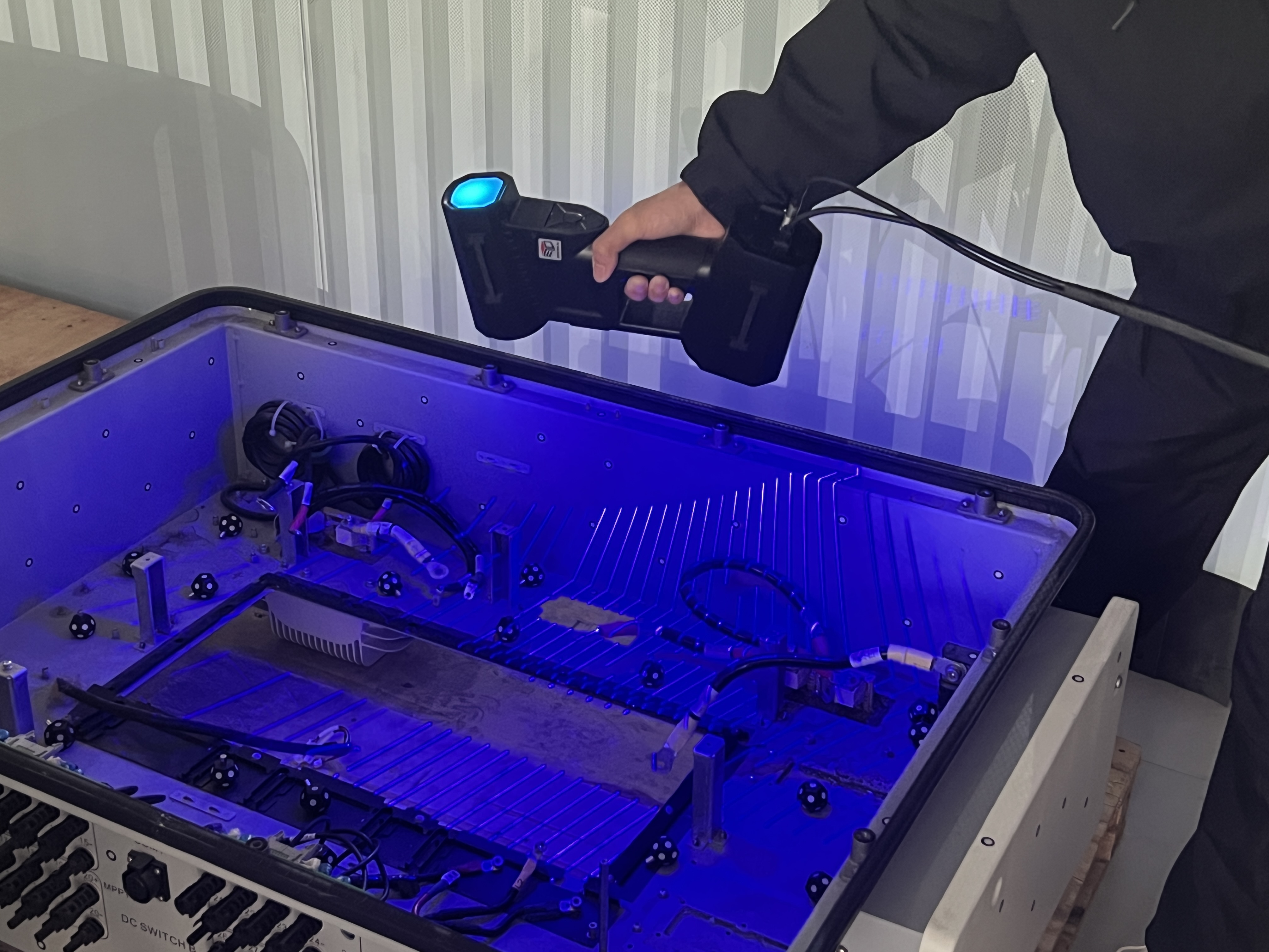 自動化設備箱體的三維掃描